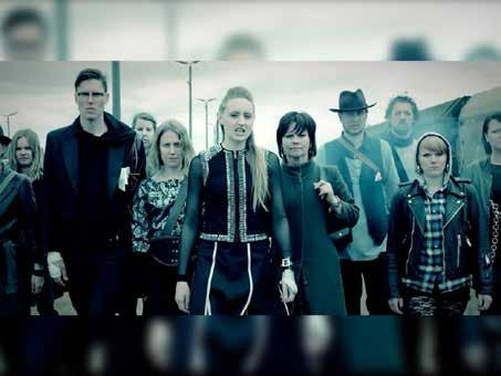 Yiddish revolution Musik Västernorrland Åk7, November Yiddish Revolution är ett konsertprogram med sånger om och och från Förintelsen.