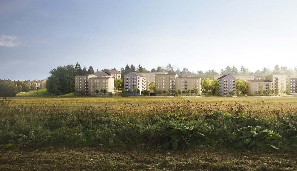 (Semrén & Månsson) Antal bostäder Baserat på byggaktörernas planunderlag blir antalet lägenheter 350 st, om redovisad total ljus bruttoarea (BTA) i kvm divideras med en snittlägenhet om 100 kvm BTA.