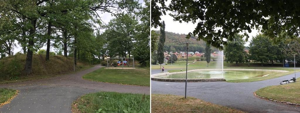 I det nordöstra hörnet på planområdet börjar ett område med underliggande lager av glacial silt.
