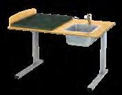 Corian är ett porfritt och skarvlöst material som avvisar fukt, smuts och bakterier.