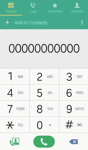 Telefon Ringa samtal Tryck lätt på Telefon på programskärmen.