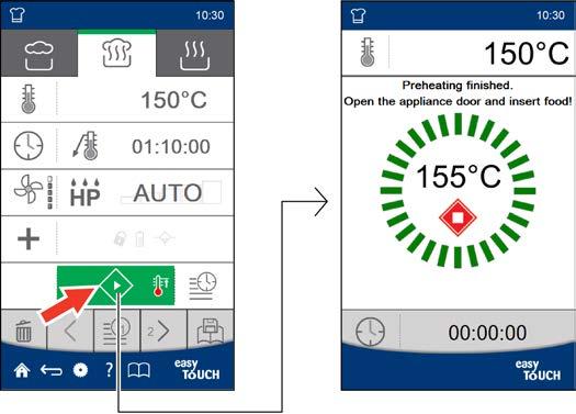 7 Tillagning med easytouch 7 Tillagning med easytouch Kapitlets ändamål I detta kapitel finns en allmän beskrivning för en tillagning med easytouch och steg-för-steg-anvisningar för viktiga