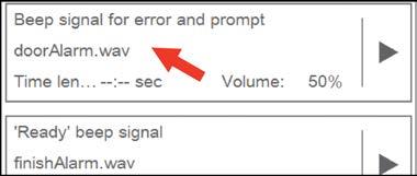 11 Göra inställningar in easytouch 11.5 Ställa in signaltoner Ställa in signaltoner 1. Välj knappfältet 'Inställningar' på 'Huvudsidan'. 2.
