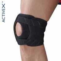 Active X Patella Denna öppna modell är avsedd att stabilisera patella, framför allt i sidled.