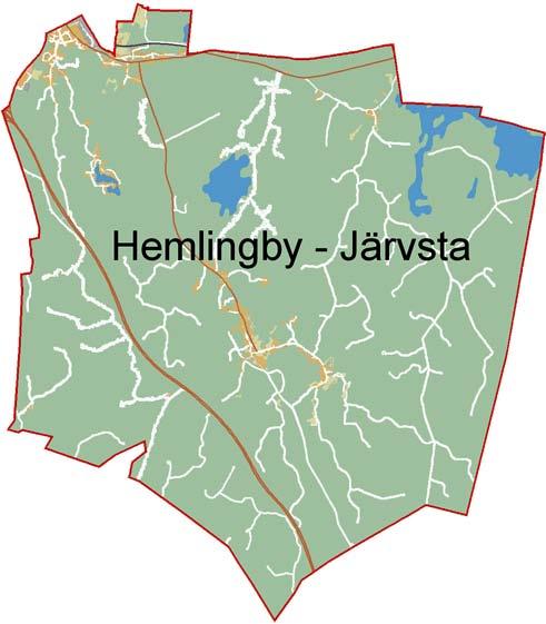 2 5 Fakta om Hemlingby - Järvsta Karta Allmänt om området Området är beläget ca 3 km från Gävle centrum och består främst av de gamla jordbruksbyarna Hemlingby och Järvsta samt naturvårdsområdet
