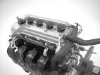 Remove engine cover and grill.