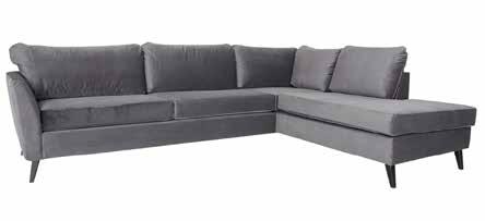 4-sits soffa, tyg Mariam brown, B248 D95 H82 