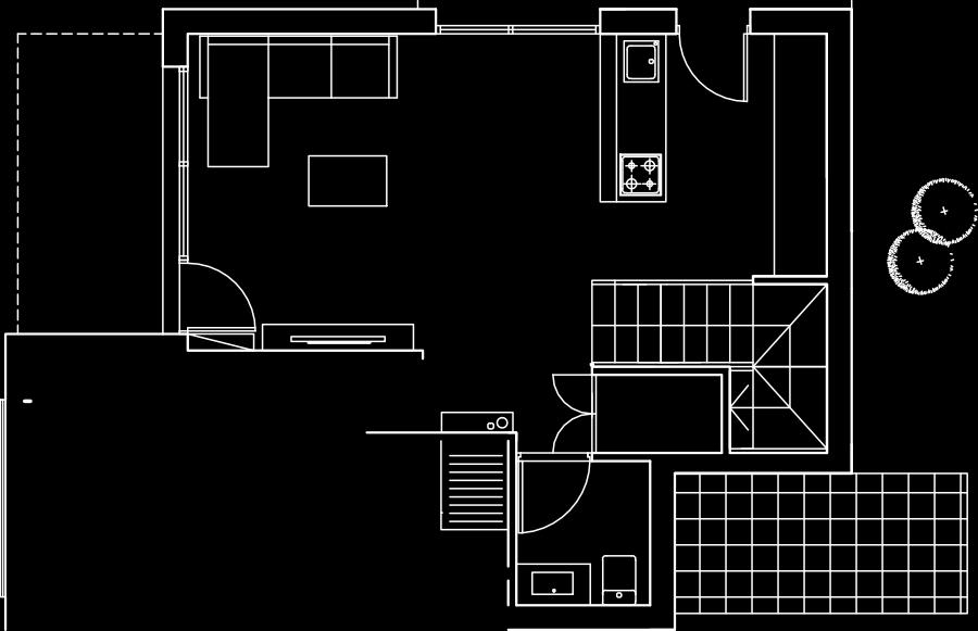 Husets storlek Terrassens yta Terrassens yta 111,00 m² 6,40