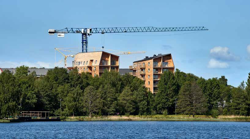 Utveckla och förvalta en växande och trygg stad, tätort och landsbygd Strategisk riktning Växjö växer och vi ska fortsätta vara en kommun bland Sveriges främsta när det gäller nyproduktion av