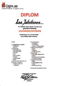 produkt. Avsluta med gul När/ frekvens Åtgärd Kökspers. Dagligen Se Kökspers.