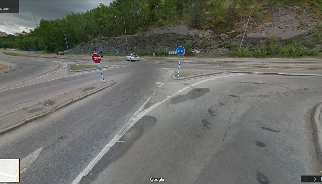 centrum Vy från Hallundavägen,
