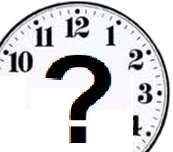 Om ni var uppmärksamma ( mindfulla ) la ni kanske märke till att intill rundan på ett träd eller nånting satt en lapp med en klocka. Vilken tid visade klockan?