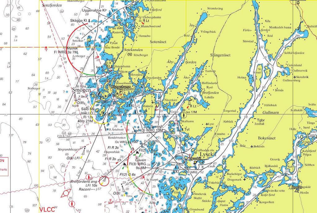 Bohuskustens vattenvårdsförund Makroalger i Brofjorden 2008 Figur 1. Brofjorden ligger norr om Lysekil mellan Gullmarsfjorden och Åbyfjorden. 1989 at any of the 3 sites.