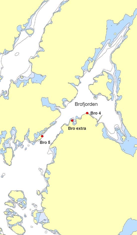 Områdesbeskrivning Bohuskustens vattenvårdsförbuns Makroalger i Brofjorden 2008 Position: N58º 21 21,1 E11 25 39,2 Bäring: 350º Brofjorden ligger strax norr om Lysekil mellan