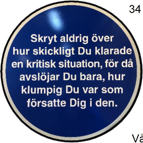 Säkrare förare med 34 medlemmar tog chansen och deltog på riskutbildningen på Gillingebanan.