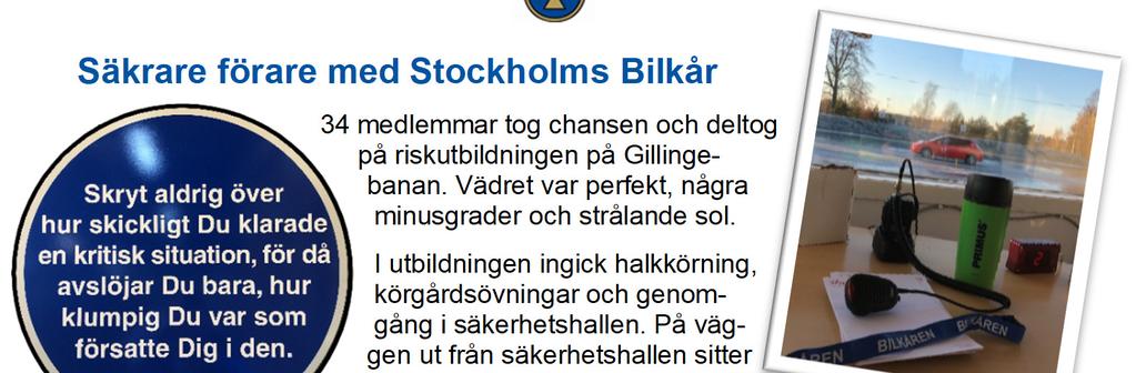 Vår förhoppning är att åtminstone en gång per år erbjuda utbildningen med egna instruktörer.