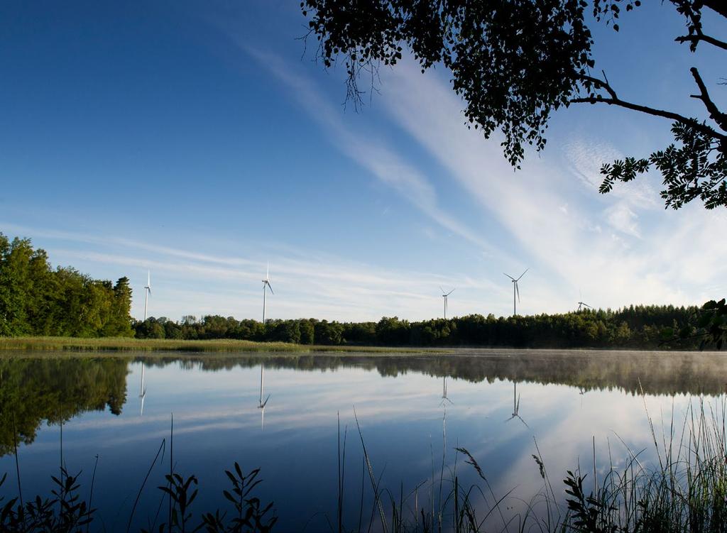 20 SAMÄGD VINDKRAFTDRIFT Samägd vindkraftdrift I segmentet Samägd vindkraftdrift ingår vindkraftparken i Jädraås i Ockelbo kommun och avser Arise andel om 50 procent (101,5 MW).