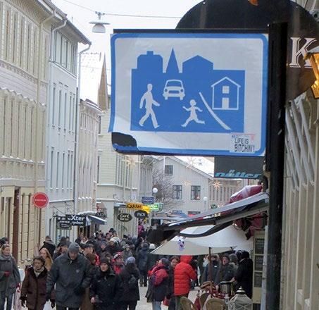 Goda stadsmiljöer SKADADE I TRAFIKEN Av det totala antalet skadade i Göteborg står fotgängare i fallolyckor och cyklister i singelolyckor för den största andelen.