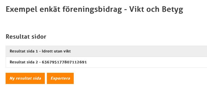 Resultatet tar du enkelt fram när du loggat in på Utvärderingsringens hemsida.