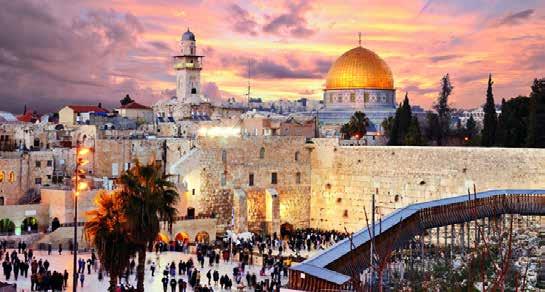 Israel är också ett land med spännande mat- och vinkultur. Även Döda havet är en plats väl värt ett besök.