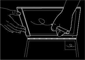 Handskrift Använd Real Pen (som ingår med din surfplatta) för att komma igång med eventuella funktioner som använder pennanteckning och omvandla ditt pappersarbete till ett elektroniskt format.