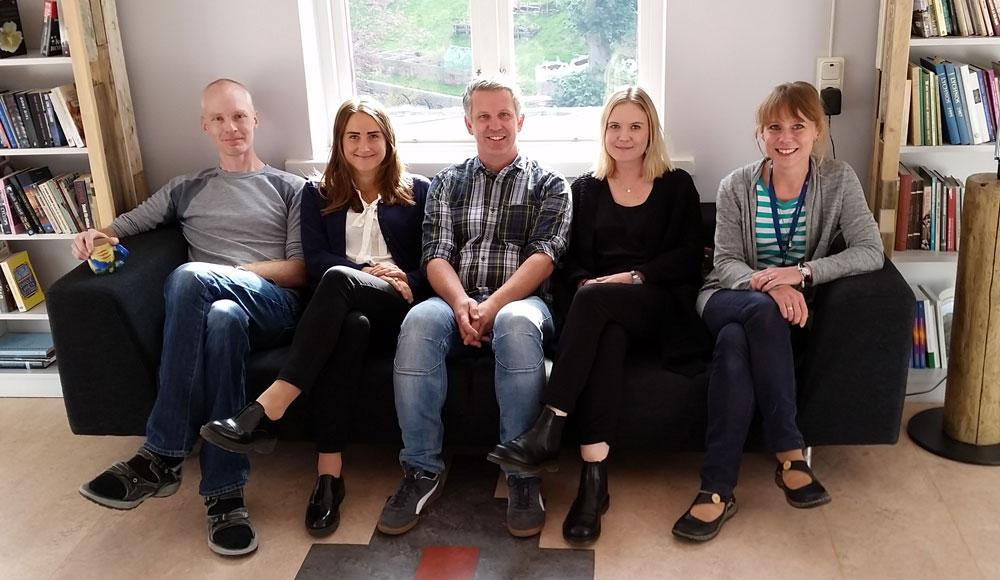 Fakultetskansliet förändras Sedan augusti har fakultetskansliet flera nya medarbetare; från vänster på bilden Stephan Nylinder, handläggare för forsknings- och forskarutbildningsfrågor, Mikaela