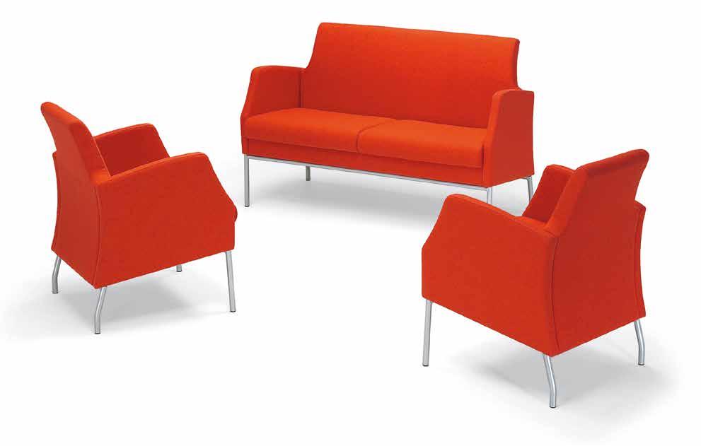 8 rhapsody fåtölj/soffa En sittmöbel i trendig retrodesign.