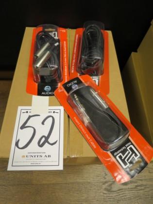 3 kartonger med kablar 3179-052