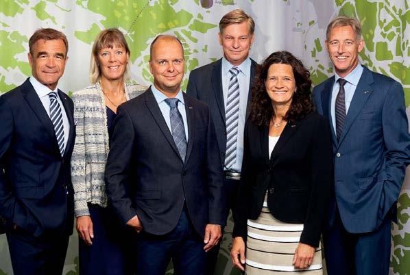 KONCERNLEDNING Klaus Hansen Vikström Vice VD, Affärsutvecklingschef. Åsa Bergström Vice VD, ekonomi- och fi n a n s c h e f. Klas Holmgren Chef Projekt och förädling.
