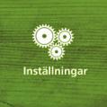 Klickar ni till vänster på kugghjulssymbolen Inställningar öppnas det en sida med rubriken Mina inställningar. Här kan ni göra era personliga inställningar.
