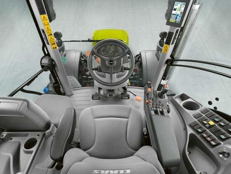 Som tillval finns, även för CISversionen, två elektroniskt manövrerade hydraulventiler med uttag i traktorfronten eller med anslutning till frontlyften, som kan manövreras via ELECTROPILOT i