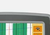 Tangenterna tilldelas motsvarande funktion via S10 eller andra ISOBUS-terminaler. Varje förare har därför möjlighet att anpassa traktorns funktioner individuellt efter eget önskemål.