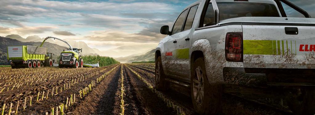 CLAAS Service står för ett högkvalitativt arbetssätt som uppfyller dina förväntningar vad gäller kompetens och tillförlitlighet fullt ut. Så att det funkar. Säkerhet kan planeras.