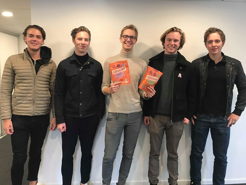 Framtidens frukostflingor? För Calle Rosengren, 21 år, räckte det inte med en andra plats i SM i Ung Företagsamhet.