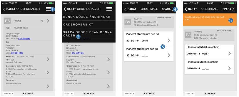 historik order som mall.