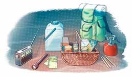 TIPS FÖR HEMBEREDSKAP 72 TIMMAR MAT Rotfrukter och grönsaker (potatis, kål, morötter) Kött, fisk, korv eller annat protein Bröd (knäckebröd, kex, skorpor) Pålägg (hårdost, mjukost, annat med lång