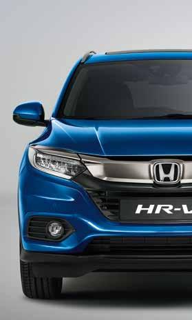 Modellerna som visas är HR-V 1.