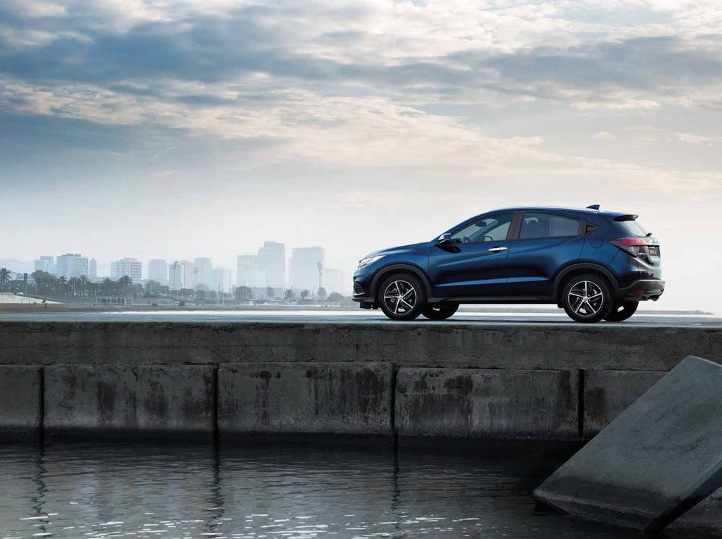 NYA HONDA HR-V Den nya fräcka HR-V, som har förfinats och förbättrats, ger en flerdimensionell