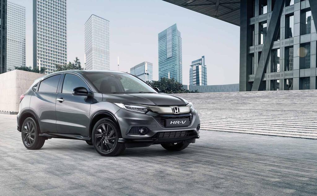 Modellen som visas är HR-V 1.