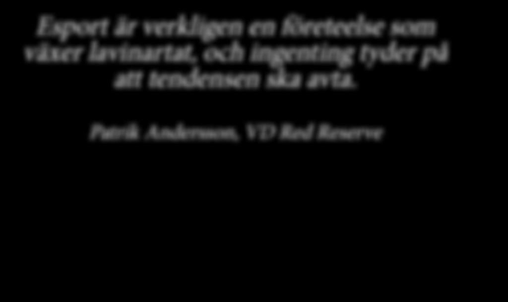 ingenting tyder på att tendensen