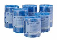 X-LITE CLASSIC COLOR Vårt originalmaterial i två nya färger. Välj mellan rullar, ark i förutbestämda storlekar eller 10 meter i en praktisk dispenserbox.