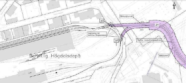 Inledning Under juni 2018 samrådde FUT kring alternativa dragningar av den västra anslutningen till depåområdet med berörda parter inom kvarteret Tippen.