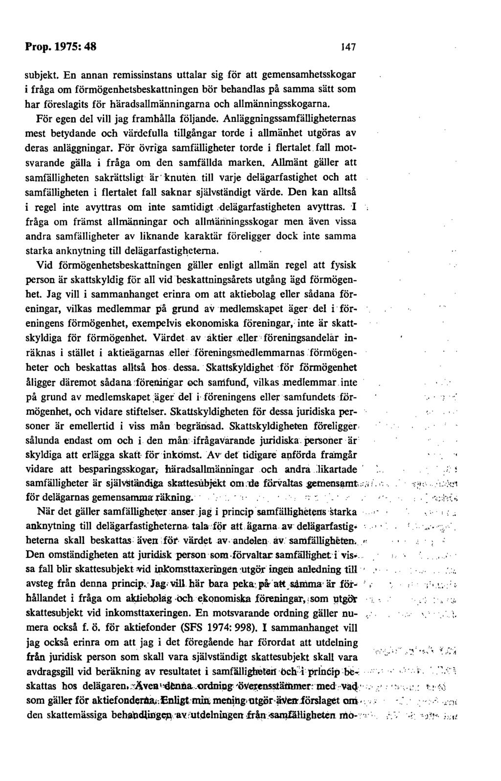 Prop. 1975: 48 147 subjekt.