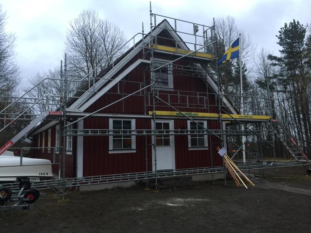 Ruckelpatrullen Ruckelpatrullen har ägnat verksamhetsåret åt att hålla ordning på våra hus, vår utrustning (och oss själva).