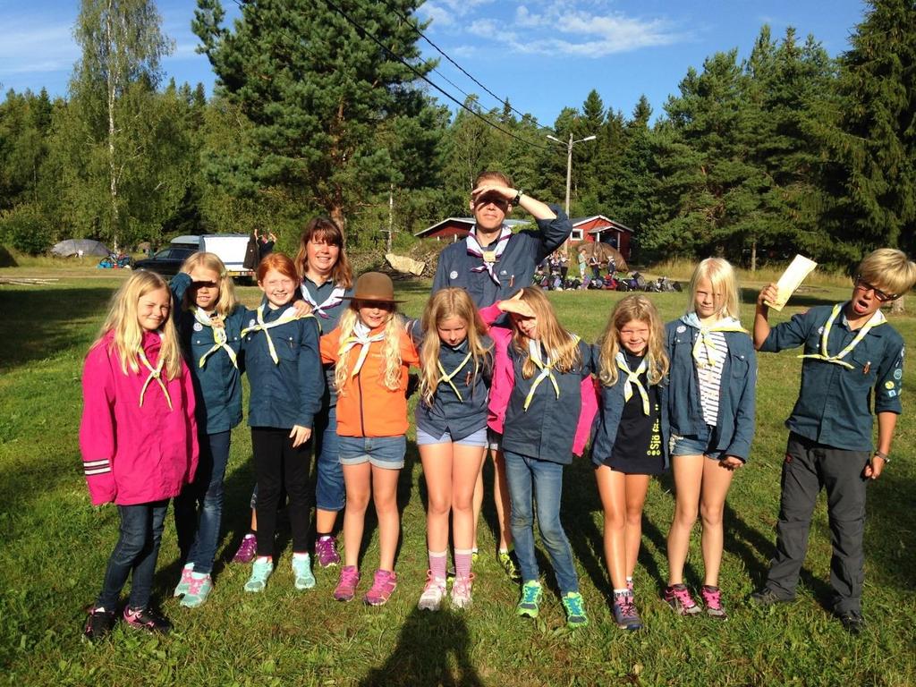 Spårarscoutavdelningen Småfåglarna Verksamheten för hösten 2016 inleddes med scoutlägret Sjö för alla på Åland. På lägret var vi 9 scouter och tre ledare.