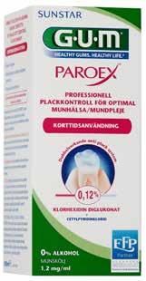 291071 PERIOBALANCE 20% RABATT GUM Paroex Munskölj Munskölj med klorhexidin Antiplacksystem CHX 1.