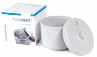 instrument Vit plast med handtag.