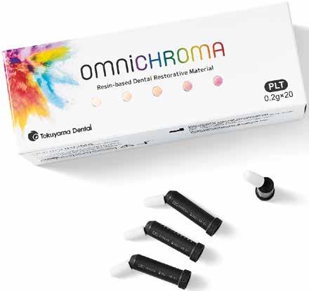 Omnichroma fungerar med hela vita-skalan A1 A2 A3 A3.