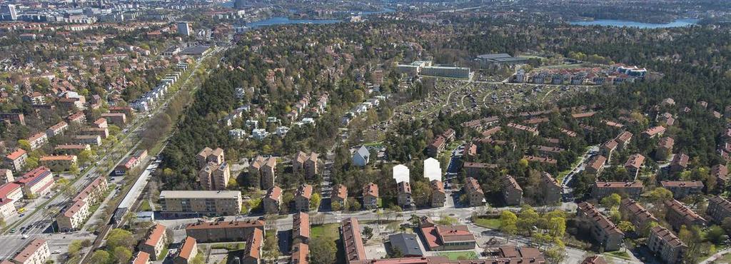 ABRAHAMSBERG VÄSTERLED ÅLSTE SMEDSLÄTTE ALVIK ÄPPELVIKE 275 M ä l a r e n STORA ESSIGE KRISTIE- BERG Drottningholmsvägen FREDHÄLL E4 E20 LILLA ESSIGE Essingeleden MARIEBERG ytt och nära, mitt i