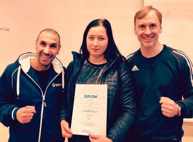 Lina Skoghagen blev färdig med sin